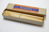 NOS SET OF 12 NICHOLSON SWISS PATTERN SILVERSMITH'S RIFFLERS IOB