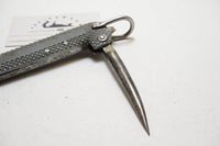 EXCELLENT RODGERS 1942 SAILOR'S RIGGING KNIFE - MARLIN SPIKE