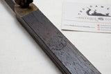 MINT & RARE HALL & KNAPP ROSEWOOD & BRASS SLIDING T BEVEL SQUARE