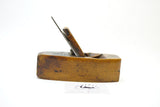 RARE R & C CARTER TROY SOLID BOXWOOD SMOOTH PLANE 7 1/2"