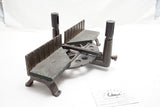 RARE & FINE MINI LANGDON 16 1/2 MITER BOX WITH ORIGINAL SAW