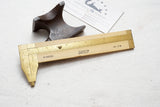 NOS LUFKIN NO. 016 FOLDING CALIPER RULE - 6"