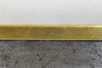 CA 1910 THOMAS KAYE HULL SPLIT NUT BRASS BACK TENON SAW - 14", 11 TPI