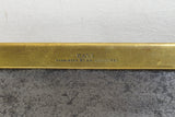 CA 1910 THOMAS KAYE HULL SPLIT NUT BRASS BACK TENON SAW - 14", 11 TPI