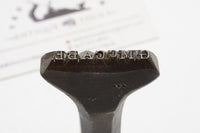 HAND CUT JOINER'S STAMP - G. MCCABE