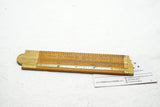 BRAND NEW OLD STOCK LUFKIN NO. 372R FOLDING CALIPER RULE - 1 FOOT 2 FOLD
