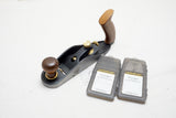NEAR NEW VERITAS LOW ANGLE SMOOTH PLANE WITH 2 PM-V11 CUTTERS