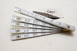 BRAND NEW OLD STOCK LUFKIN NO 1206 ALUMINUM ZIGZAG RULE - 6'