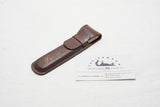 SUPERB MINI SKF PROMOTIONAL POCKET SLIDE RULE IN ORIG LEATHER SKF CASE