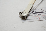 WOW. NOS EARLY CIGAR CUTTER AND PIERCER IN BONE - CA 1910