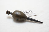 VERY UNUSUAL LARGE BRASS PLUMB BOB