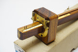 MIB DISCONTINUED ULMIA NO. 315K ROSEWOOD & BRASS MARKING / MORTISE GAUGE