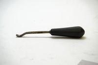 VERY FINE EBONY HANDLED SPOON GOUGE - 1/4"