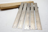 MINT SET OF 5 CA 1910 CHESTERMAN STEEL RULES - #s 3530-3534