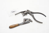 MINTY SMALL SIZE 1922 PATENT HOE CORP WRENCH AND VERY UNUSUAL CRIMPERS