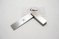 NEW STARRETT MASTER PRECISION NO. 20 STEEL MACHINIST SQUARE - 3 1/2"