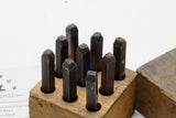 FINE SET OF NUMBER PUNCHES - 1/8"