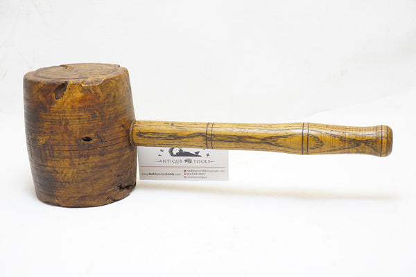 LOVELY BURL CARVER'S BENCH MALLET