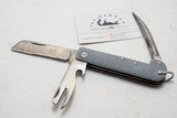 VERY FINE HEAVY PREMIER MILITARY FOLDING RIGGING KNIFE
