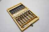 SET OF 7 LEE VALLEY FORSTNER BITS 1/4" - 1"