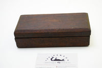 FINE LILY WHITE WASHITA SHARPENING STONE IN MAHOGANY BOX