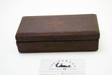 FINE LILY WHITE WASHITA SHARPENING STONE IN MAHOGANY BOX