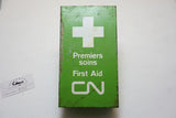 CN RAILWAYS FIRST AID TIN STORAGE BOX