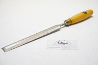 DEAD MINT MARPLES NO. 537 BEVEL EDGED 1" PARING CHISEL - SHARP!