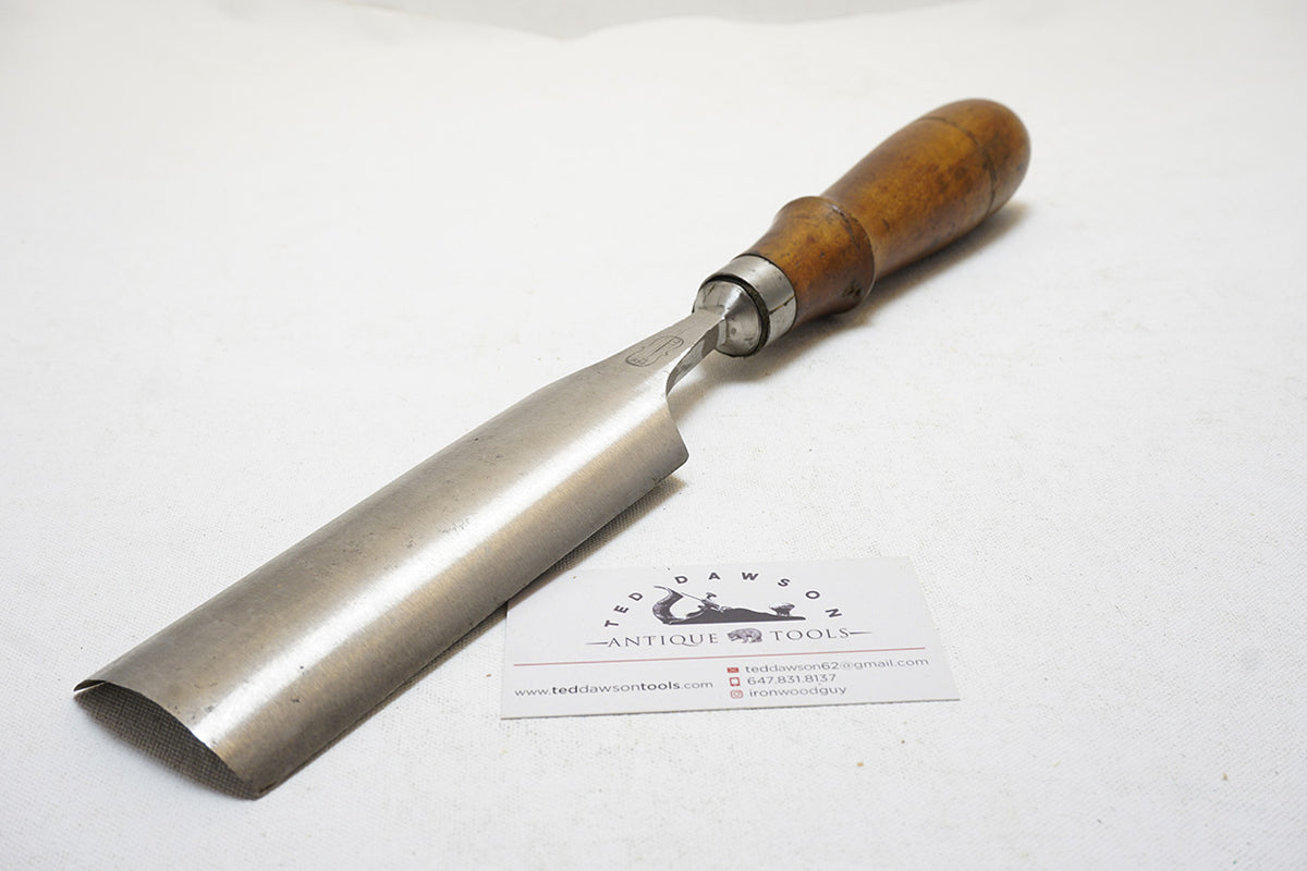 HUGE SPEAR & JACKSON STRAIGHT IN CANNEL CARVING GOUGE - 2 1/8" – Ted ...
