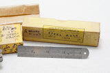 2 NOS CA 1910 CHESTERMAN STEEL RULES IOBs - GORGEOUS LABELS - #s 327, 1769 M & E