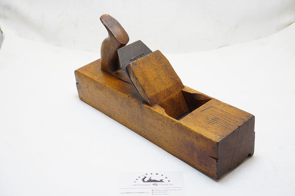 FINE HANDLED CROWN MOLDING PLANE - 3 3/8"