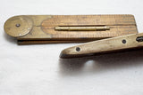 FINE RABONE ROSEWOOD TORPEDO LEVEL AND INCLINOMETER LEVEL RULE 12"