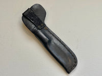 EXTREMELY RARE WILLIAM 'BILL' SCAGEL CROOKED KNIFE WITH ORIGINAL SCAGEL SHEATH