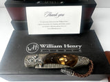 NEW. OLD. STOCK. WILLIAM HENRY SPEARPOINT TALON FOLDING KNIFE B12