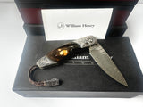 NEW. OLD. STOCK. WILLIAM HENRY SPEARPOINT TALON FOLDING KNIFE B12