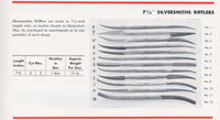 NOS SET OF 12 NICHOLSON SWISS PATTERN SILVERSMITH'S RIFFLERS IOB
