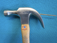 EARLY PATENT CHENEY NAIL HOLDING HAMMER