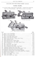 EXCEPTIONAL OHIO TOOL CO. NO. 97 HANDLED PLOW PLANE + ALL 8 ORIGINAL CUTTERS