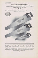 VERY FINE PAIR OF SIMONDS USA SKEW BACK SAWS + BONUS