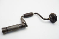 EARLY OBED PECK 6" SWEEP BIT BRACE - 1879 PATENT