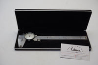 NOS MADE IN JAPAN 6" PEACOCK DIAL CALIPER - STAINLESS STEEL