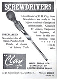 W. H. CLAY CABINETMAKERS' TURNSCREW