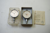 TWO DIAL TEST INDICATORS MAHR 1/100 MM and >< .0005 IN BOTH IOB