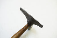 FINE EARLY VENEER HAMMER - POLISHED FACES