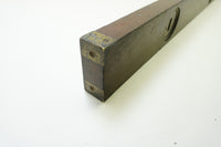 FINE EARLY STANLEY #25 MAHOGANY PLUMB AND LEVEL