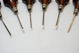 VERY FINE SET OF 6 LEE VALLEY CARVING CHISELS
