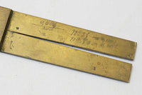 VERY FINE & EARLY BRASS SECTOR RULE - CIRCA 1790